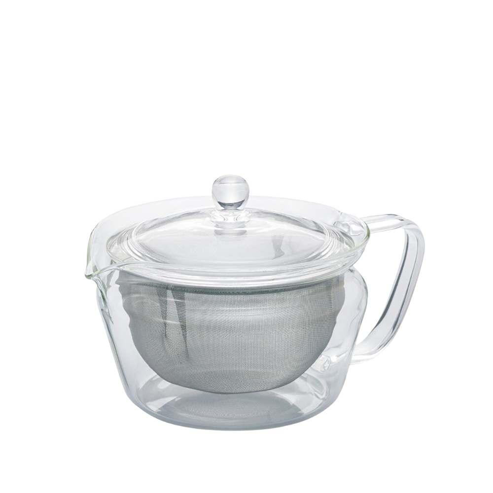 Japanische Hario-Glaskanne 'Zen', 450 ml - Tee Zwanck